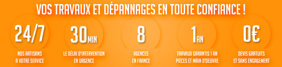Vos dépannages en toute confiance
