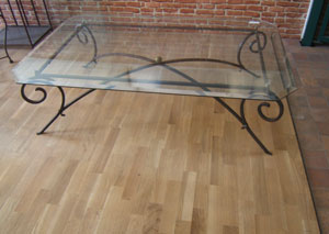 Table basse vitrée Paris 6 Table basse vitrée Paris 6