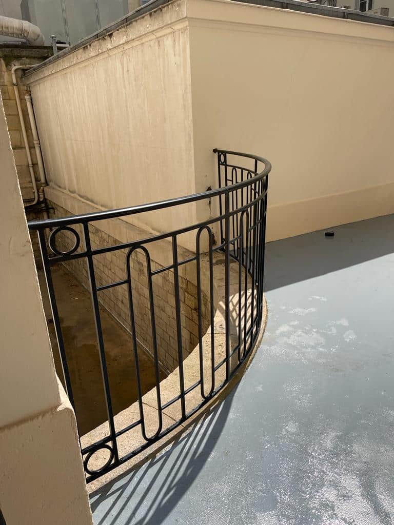 Paris 12ème – Ravalement et peinture au sol, bardage sur mesure